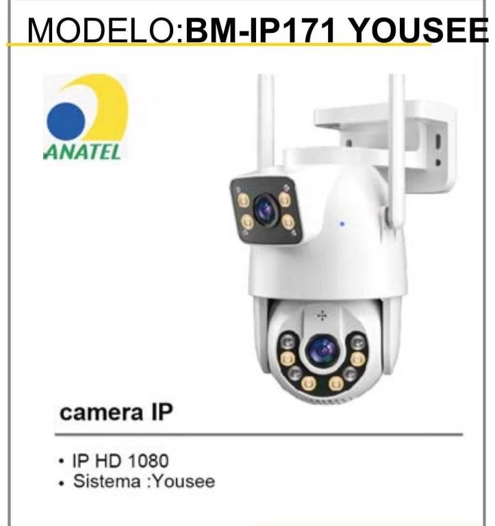 camera IP • IP HD 1080 • Sistema: Yousee BM-Max