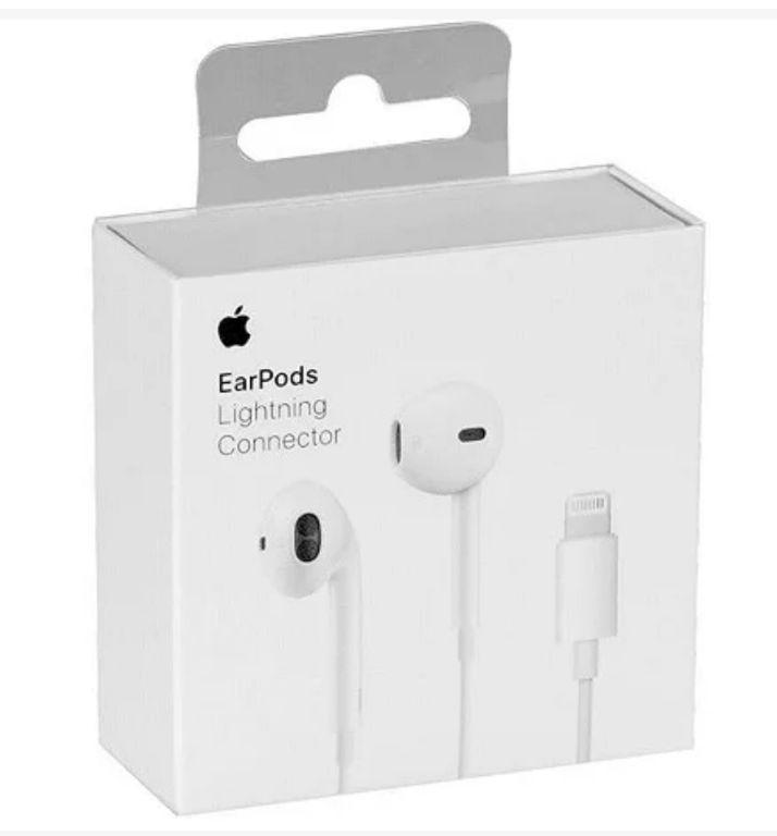 Fone Iphone Primeira Linha Premium Apple Earpods com Conector Lightning