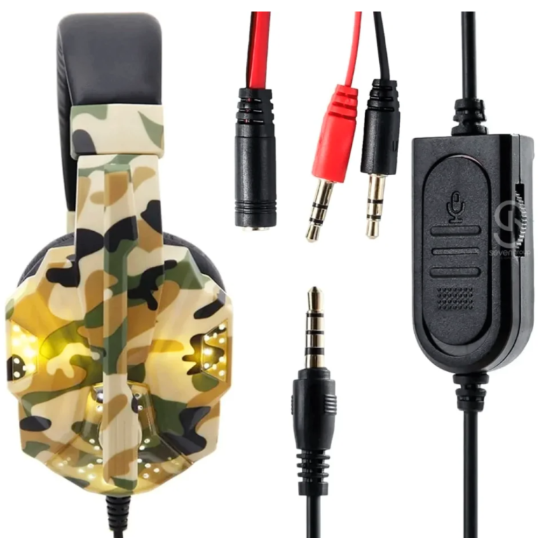 Fone De Ouvido Headset Gamer B-Max BM-218 é um headset gamer com fio