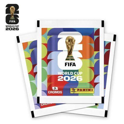 Kit Com 10 Pacotes De Figurinhas Do Album 7 unidades Copa Do Mundo 2026 PANINI ORIGINAL