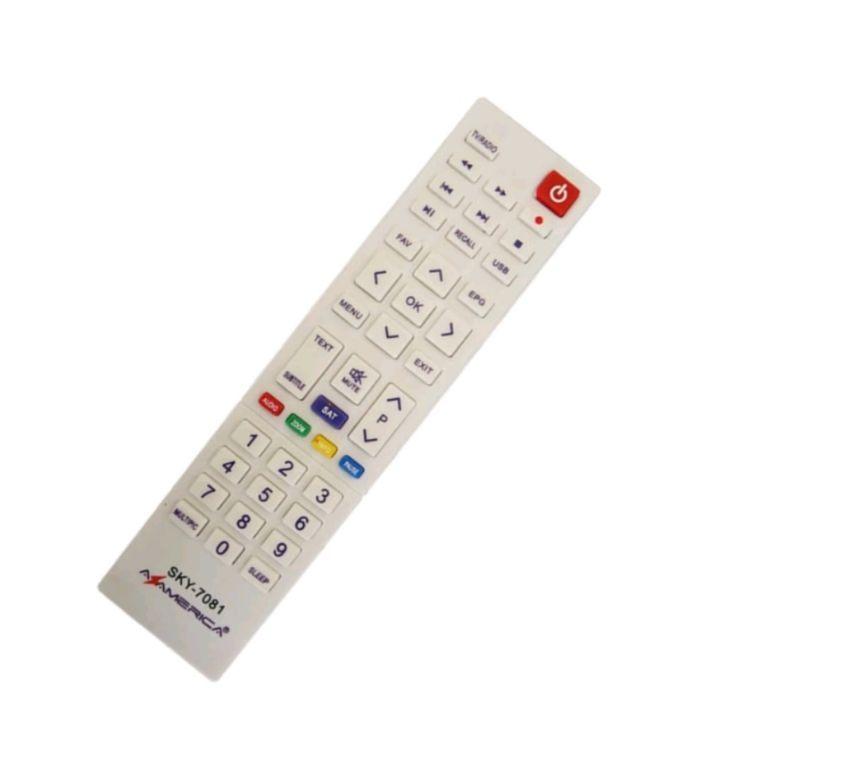 Controle Remoto AzAmerica Digital Branco SKY-7081