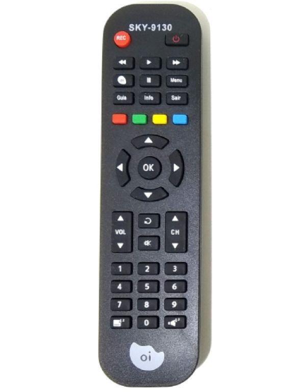 Controle Remoto Lelong LE-7274/SKY-9130 compatível com Receptores Elsys/OI