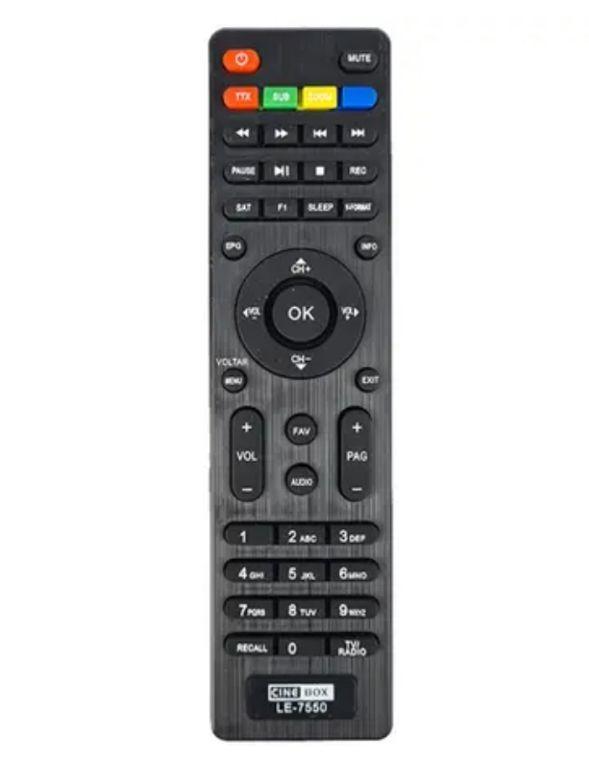 Controle Remoto Linksky SKY-7078/LE-7500 compatível com Receptores Powernet