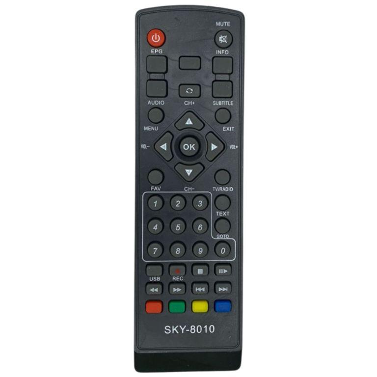 Controle Remoto Linksky SKY-8010/7495 compatível com Conversores Infokit C-10/ ITV 100-200-400