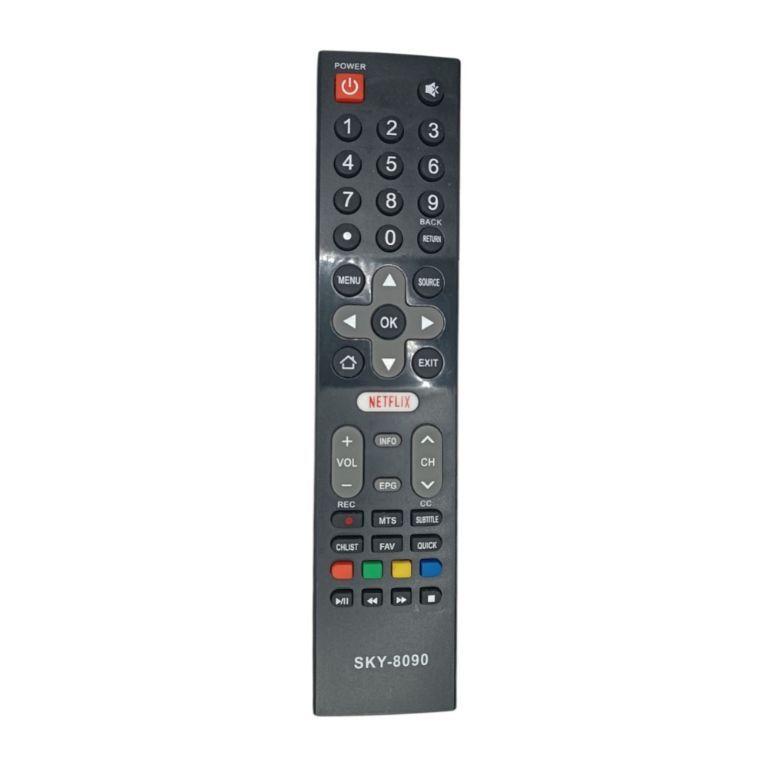 Controle Remoto Linksky SKY-8090 compatível com TV's Philco com atalho: Netflix