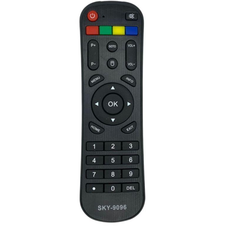 Controle Remoto Linksky SKY-9096/LE-7115 compatível com Receptores UNITV e Tigre A1-A2-A3-B7