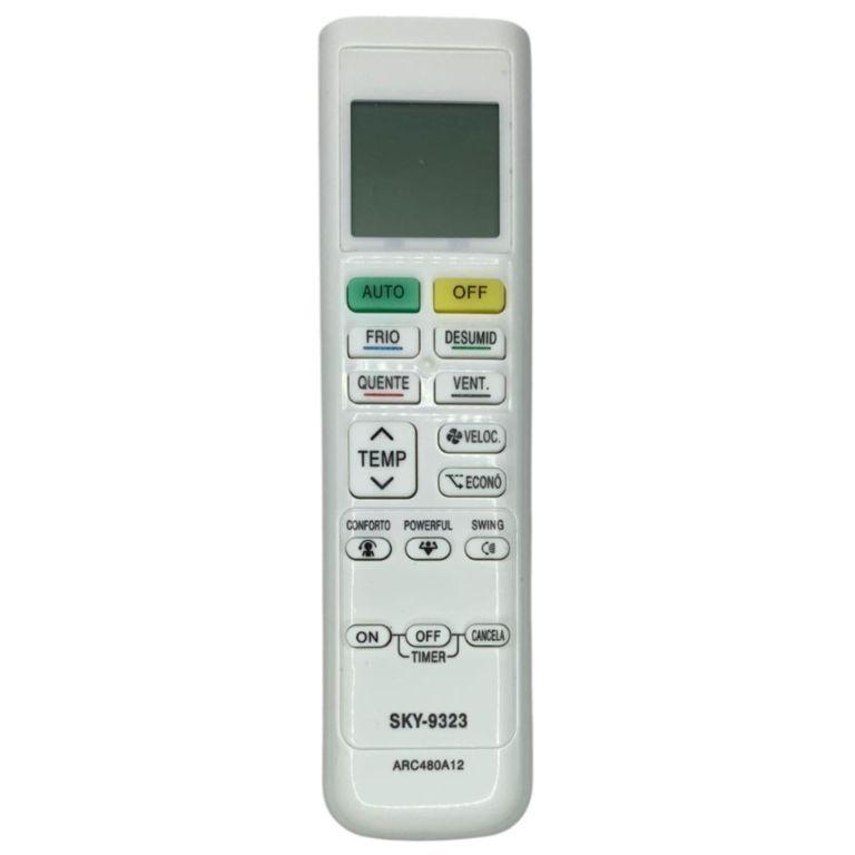 Controle Remoto Linksky SKY-9323/LE-7300 para Ar Condicionado Daikin