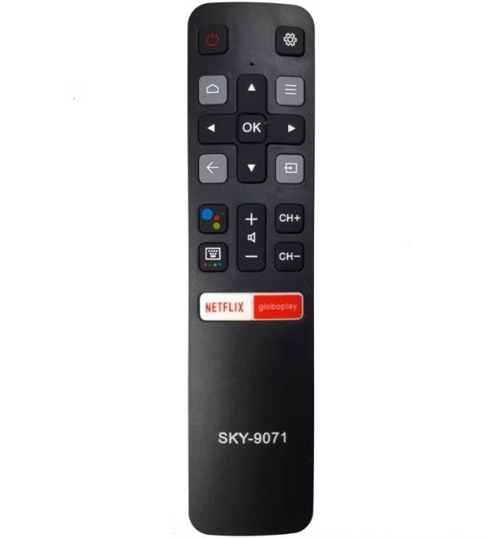 Controle Remoto Smart Linksky (Caixinha) SKY-9071/7410 compatível com TV's TCL com atalho Netfl
