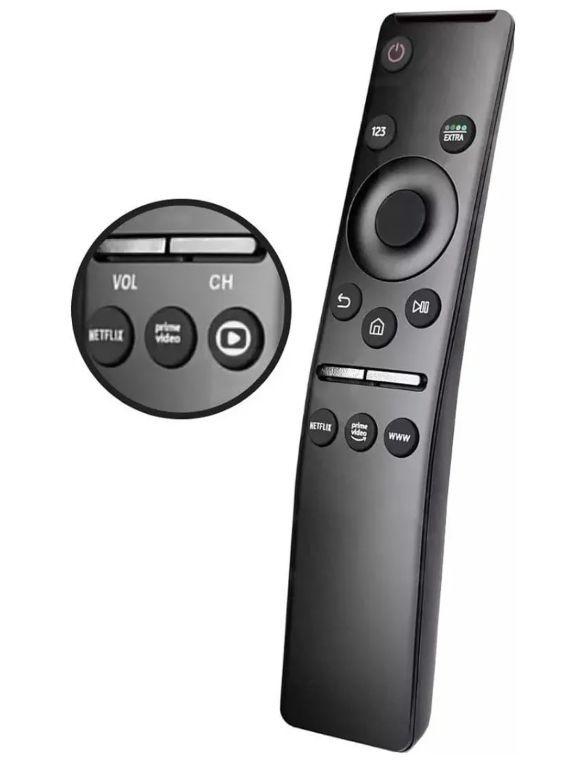 Controle Remoto Smart Linksky SKY-9062/LE-7714 compatível com TV's Samsung com atalho Netflix/Prime