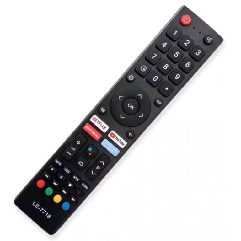 Controle Remoto Smart Linksky SKY-9128 compatível com TV's Philco com atalho Netflix/Youtube/Globopl