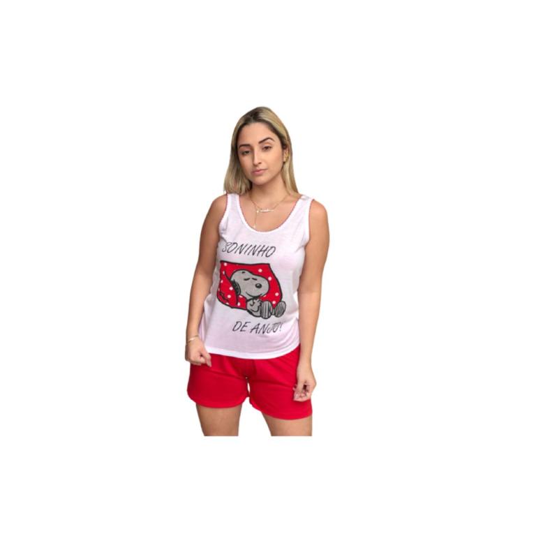 1005 PIJAMA CAMISETA COM PICUETA PROMOCIONAL- VARIADOS
