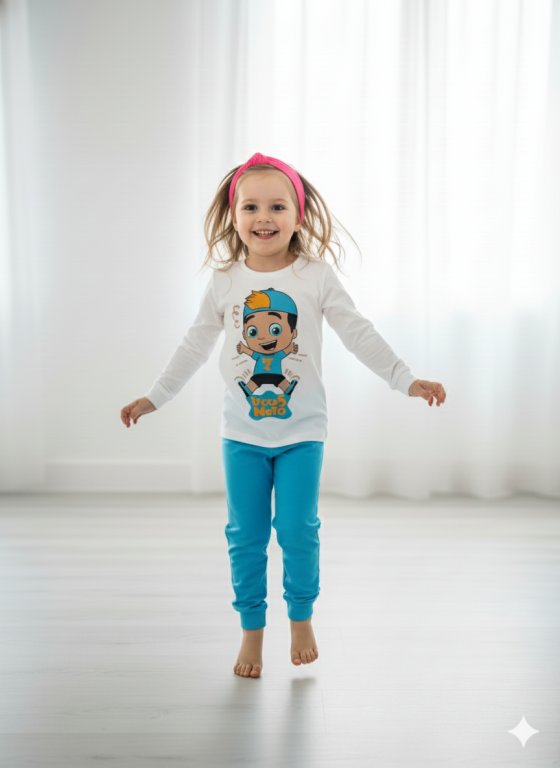 272 PIJAMA INFANTIL LONGO  - LUCAS NETO