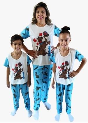 *PROMO* 142 PIJAMA INFANTIL MANGA CURTA E CALÇA - SCOOBY