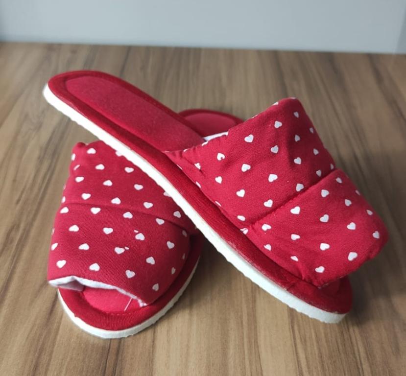 PANTUFA TAMANHO 39/40 - ESTAMPA 001