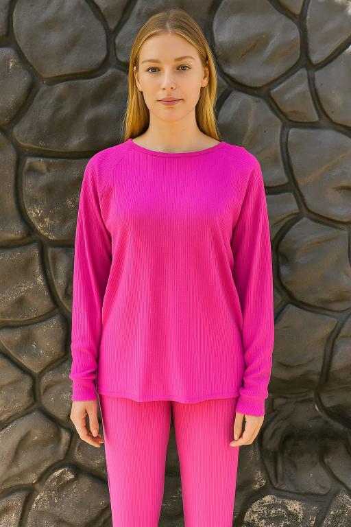 450 G PIJAMA SUEDE CANELADO LONGO