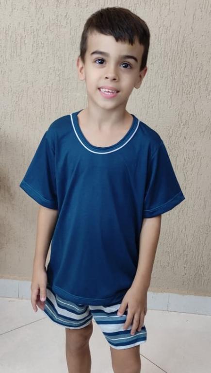 *PROMO* 858 PIJAMA MANGA CURTA VERDE