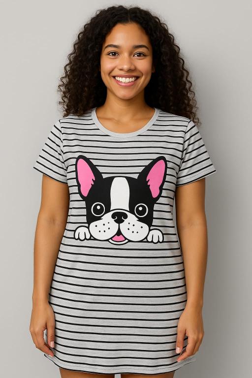 710 CAMISÃO MANGA CURTA - BULLDOG
