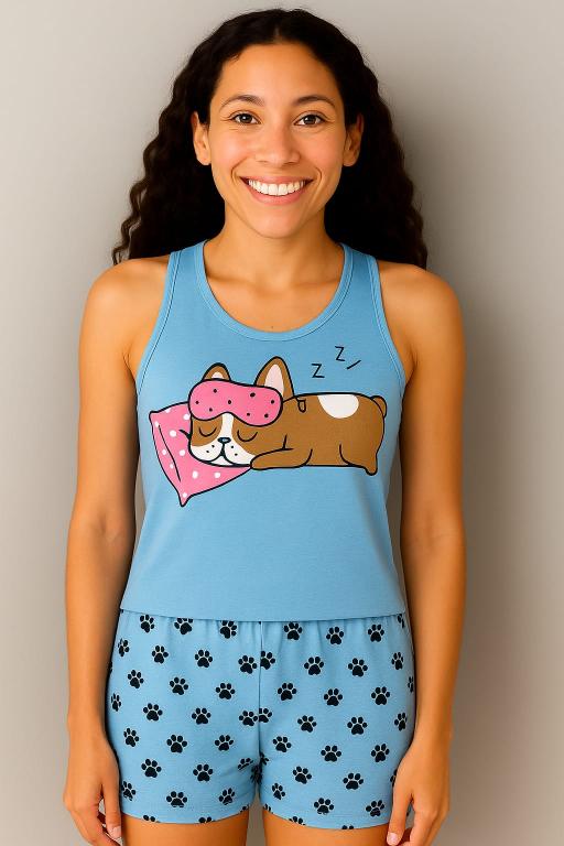 719 PIJAMA REGATA - DORMINHOCO
