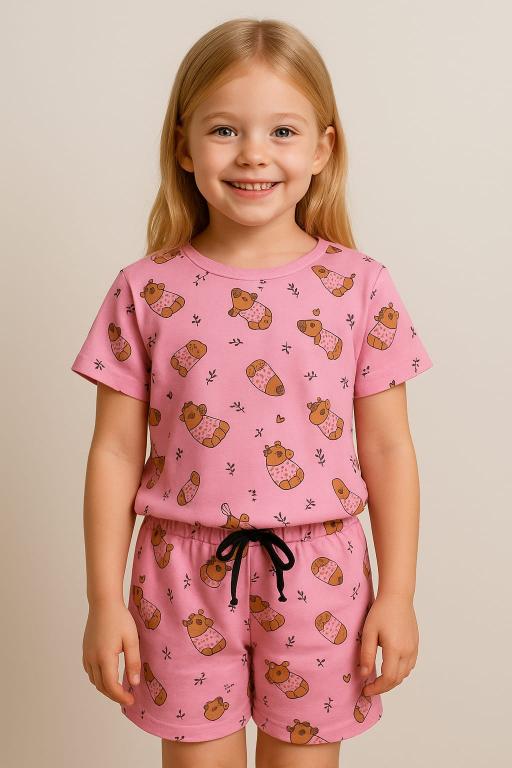 749 PIJAMA INFANTIL MANGA CURTA