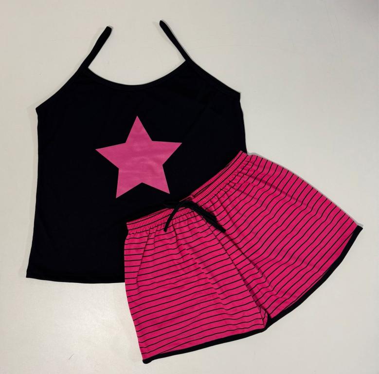 743 PIJAMA ALCINHA ESTRELA