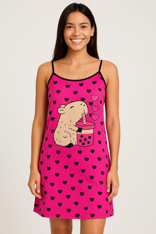 740 CAMISOLA ALCINHA CAPIVARA