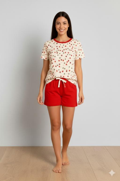 456 PIJAMA MANGA CURTA -POA