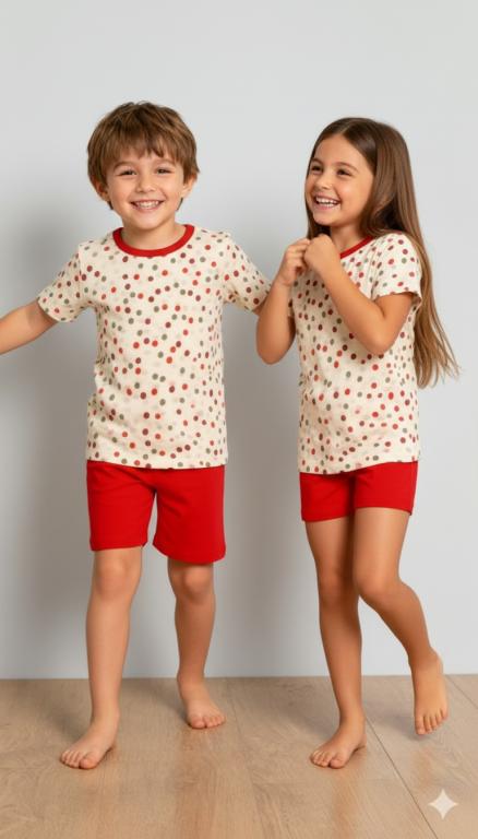 457 PIJAMA MANGA CURTA -POA