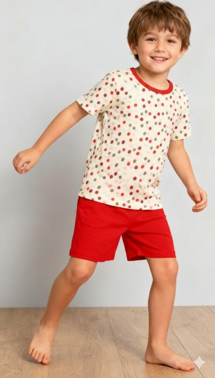 457 PIJAMA MANGA CURTA -POA