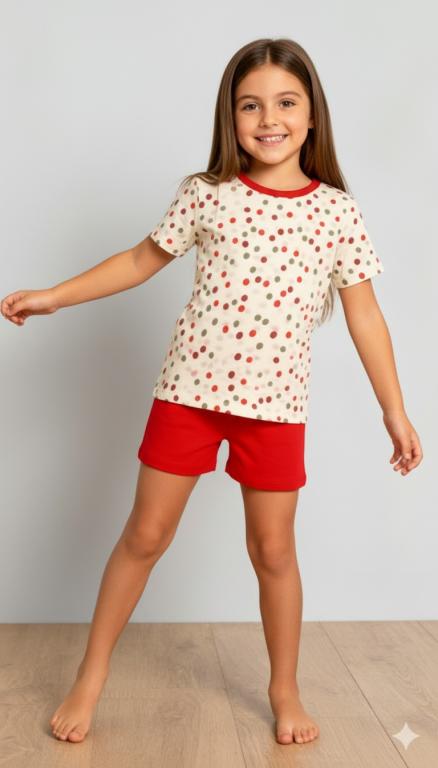 457 PIJAMA MANGA CURTA -POA