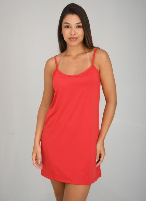 655 CAMISOLA ALCINHA LIGANETE - VERMELHO