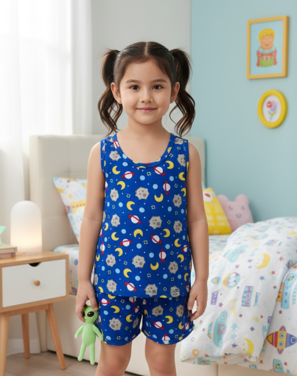 653 PIJAMA REGATA FEMININO - PLANETA ROYAL