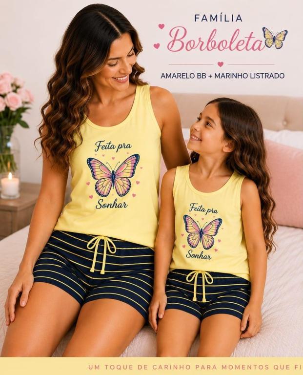205 PIJAMA REGATA SILK - BORBOLETA