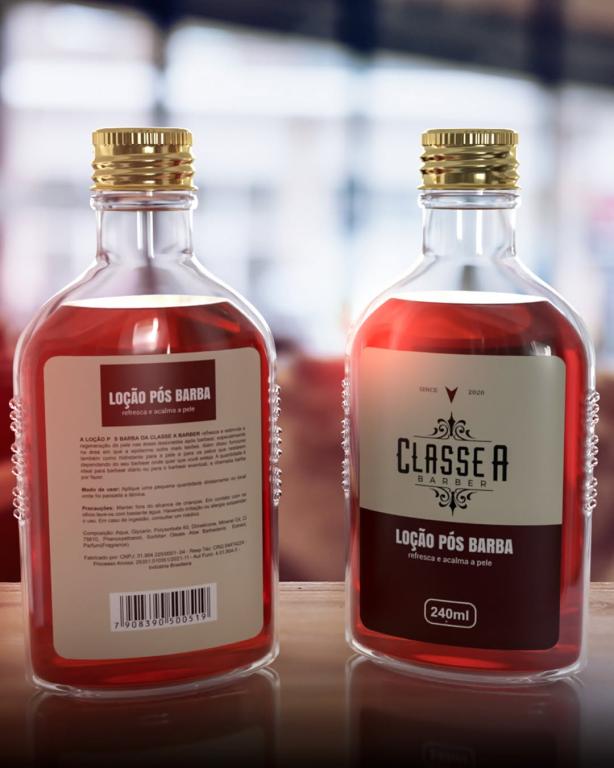 LOCAO POS BARBA AZARRO VERMELHA CLASSE A 240ML