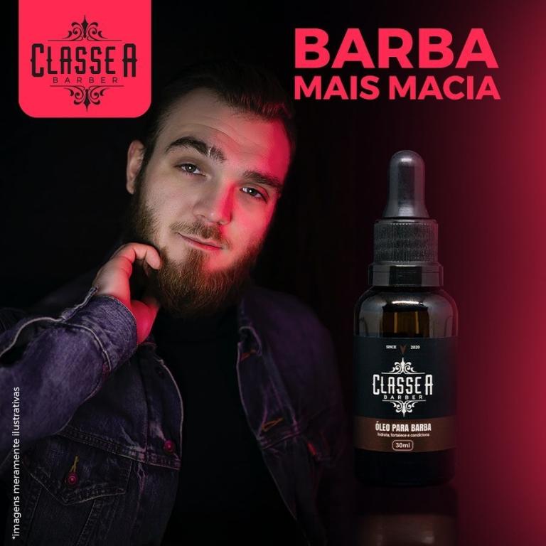 OLEO PARA BARBA CLASSE A BARBER 30ML