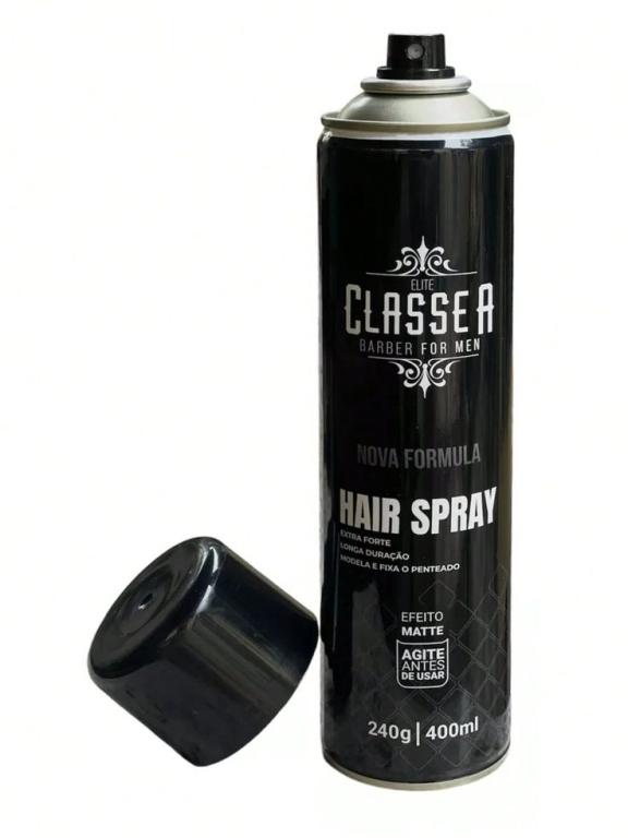 HAIR SPRAY PRETO CLASSE A EXTRA FORTE (NOVIDADE) 400ML