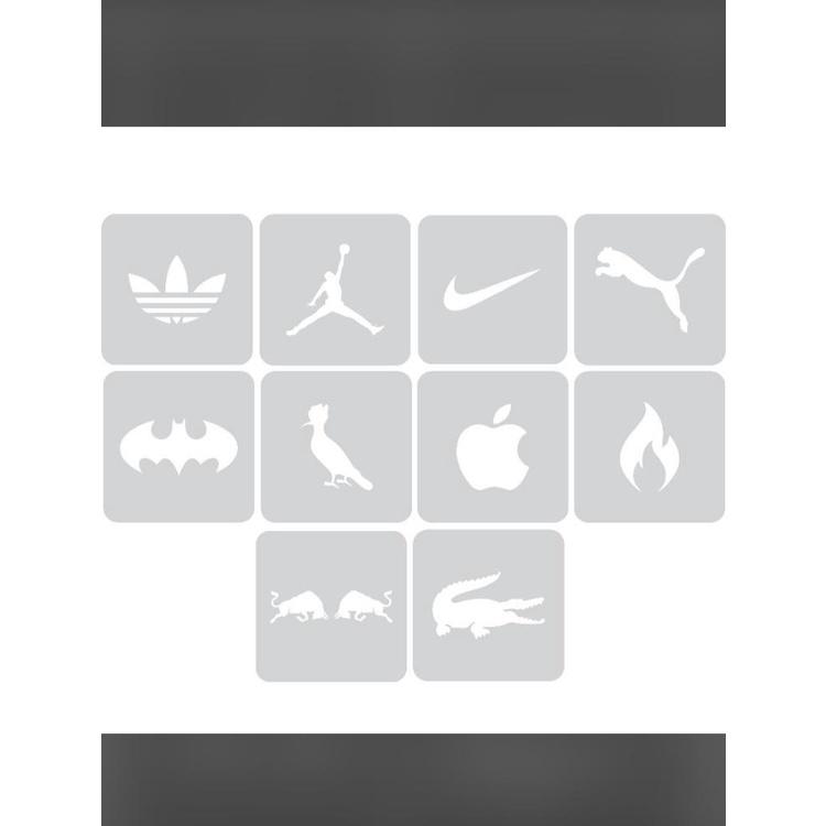 KIT MOLDES PARA PINTURA CABELO C/10 UNID