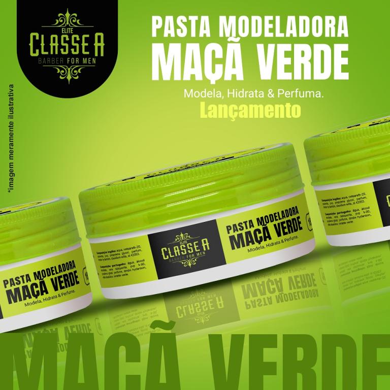 POMADA MODELADORA MACA VERDE 80G