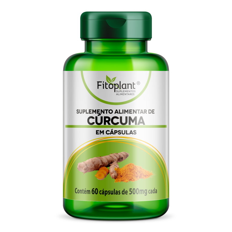 CÚRCUMA LONGA 600mg 60caps  FITOPLANT