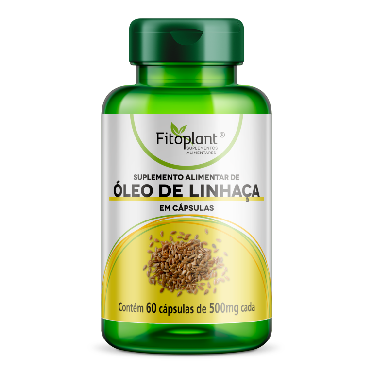 ÓLEO DE LINHAÇA 700 MG 60 CAPS FITOPLANT