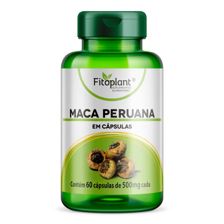 MACA PERUANA 500 MG 60 CAPS  FITOPLANT
