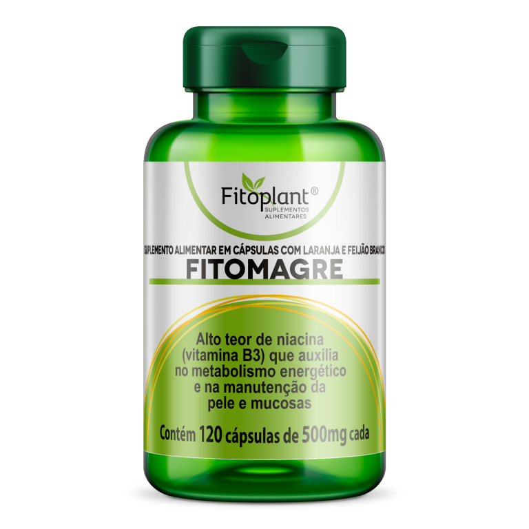 FITOMAGRE 600 mg COM 120 CAPS  FITOPLANT