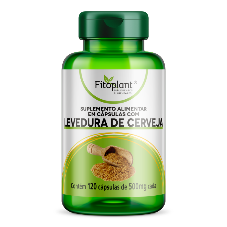 LEVEDURA DE CERVEJA 600mg 120 caps  FITOPLANT