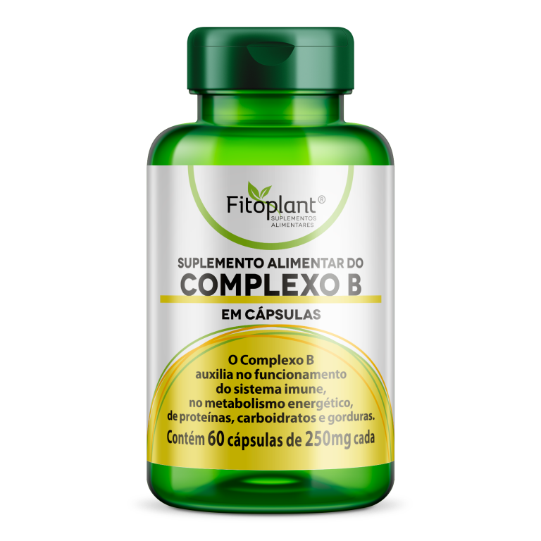 COMPLEXO B 400mg 60 caps  FITOPLANT