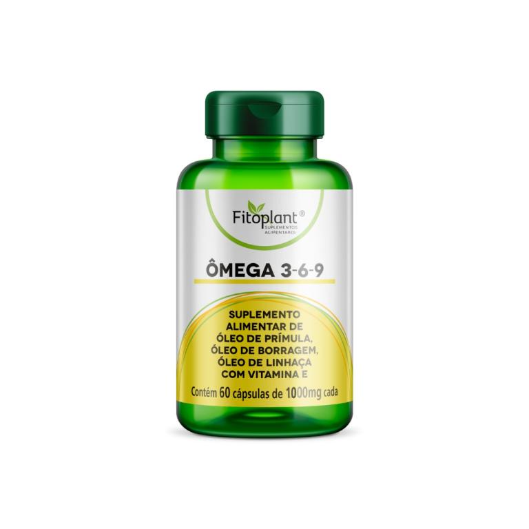 ÔMEGA 3-6-9 1340mg 60caps  FITOPLANT