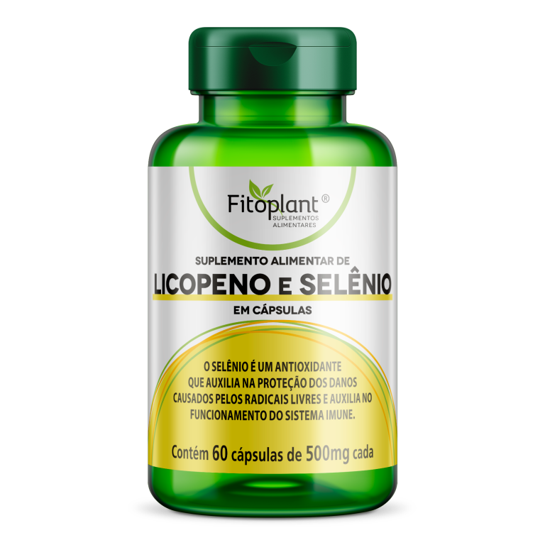 LICOPENO  + SELÊNIO 780mg 60caps  FITOPLANT