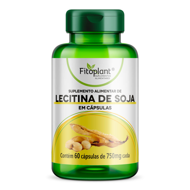 LECITINA DE SOJA 1450mg 60caps  FITOPLANT