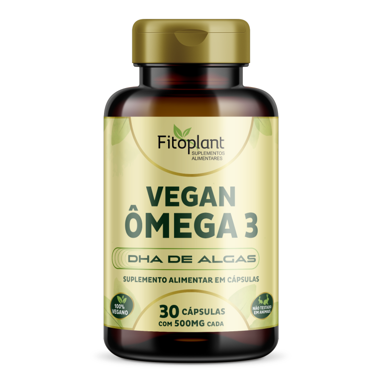 VEGAN ÔMEGA 3 DHA ALGAS 500mg 30caps