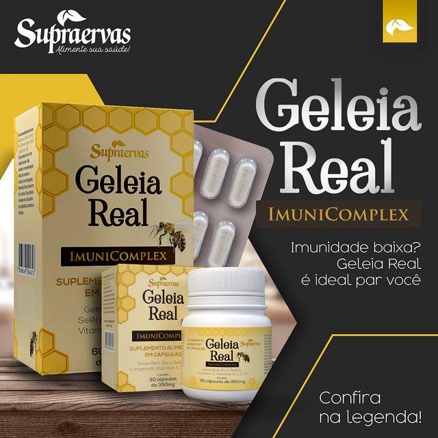 GELÉIA REAL 350 mg 30caps