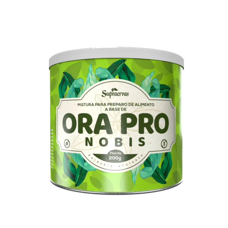ORA PRO NÓBIS SOLÚVEL 200g ( sabor limão c/ hortelã)