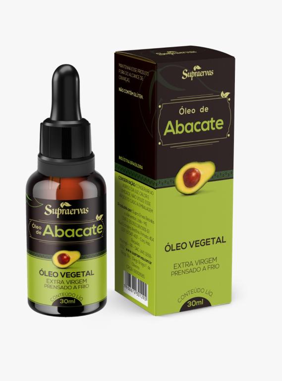 ÓLEO VEGETAL DE ABACATE 30ml
